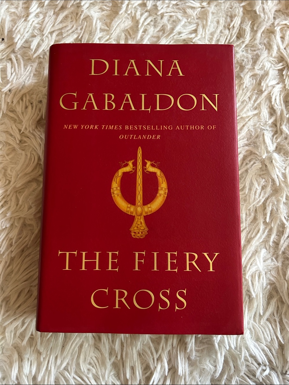 Hardcover, The Fiery Cross. By Diana Gabaldon, like new